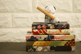 Handmade Japanese kimono fabric cover journal