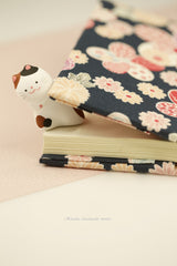 Handmade Japanese kimono fabric cover journal