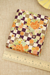 Handmade Japanese kimono fabric cover journal,S07