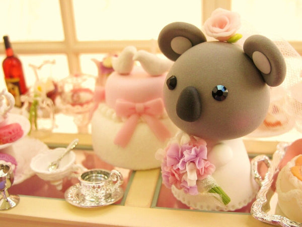 koala wedding cake topper