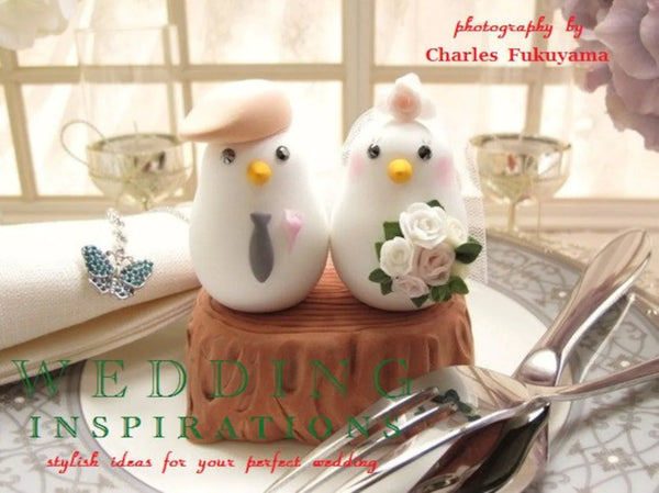 love birds Wedding Cake Topper