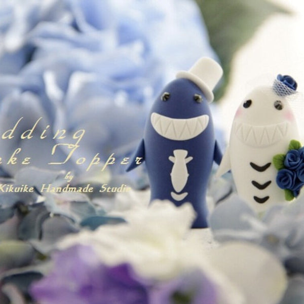 Whale Shark Wedding Cake Topper Figurine, Wedding Cake Topper Sea Animal, Under The Sea shops Topper for Wedding, Personalized Wedding Gift Figure