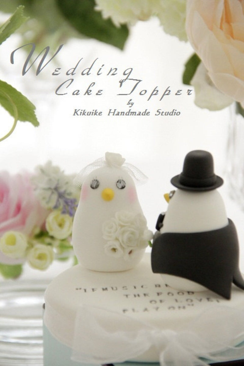 love birds Wedding Cake Topper