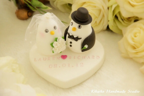 love birds Wedding Cake Topper