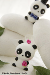 panda wedding cake topper