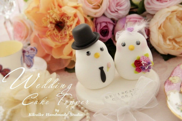 love birds Wedding Cake Topper