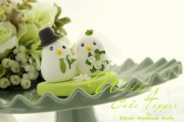 love birds Wedding Cake Topper