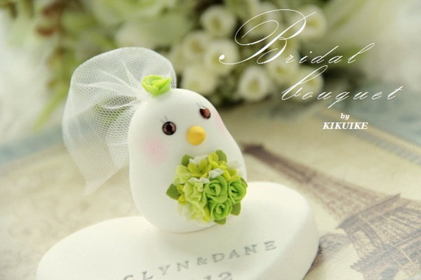 love birds Wedding Cake Topper