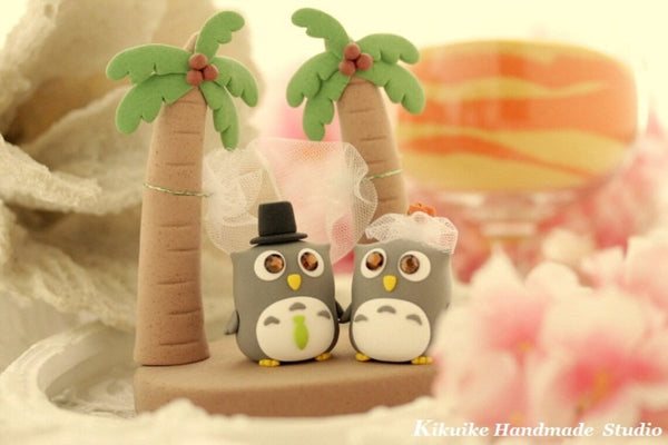 owls Wedding Cake Topper