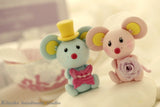 mouse wedding cake topper