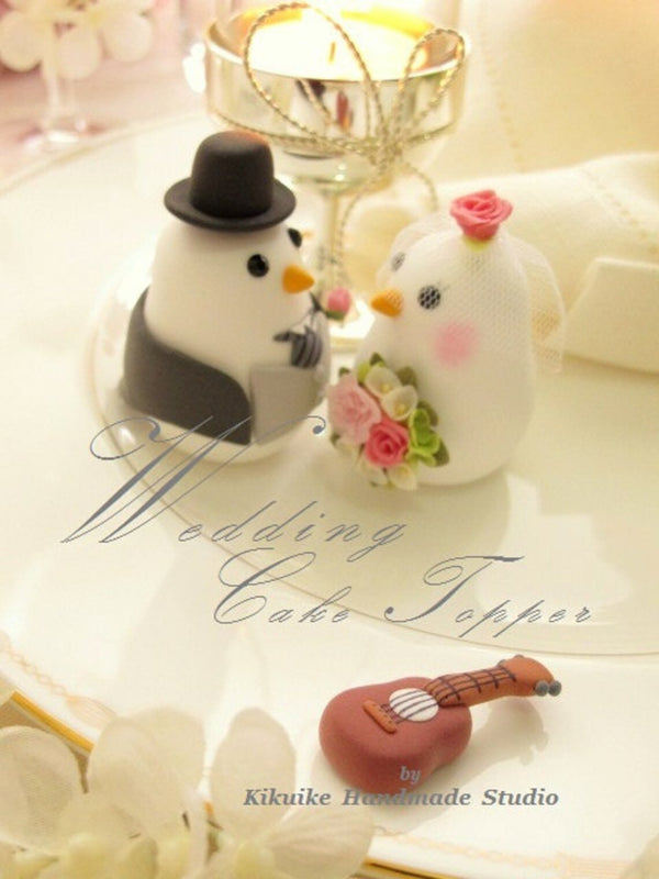 love birds Wedding Cake Topper