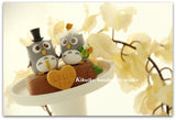 owls Wedding Cake Topper