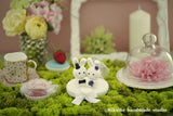 bunny and rabbit wedding cake topper