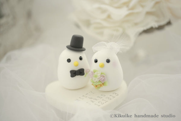 love birds Wedding Cake Topper