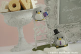 Special Edition---Penguins Wedding Cake Topper