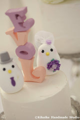 love birds Wedding Cake Topper