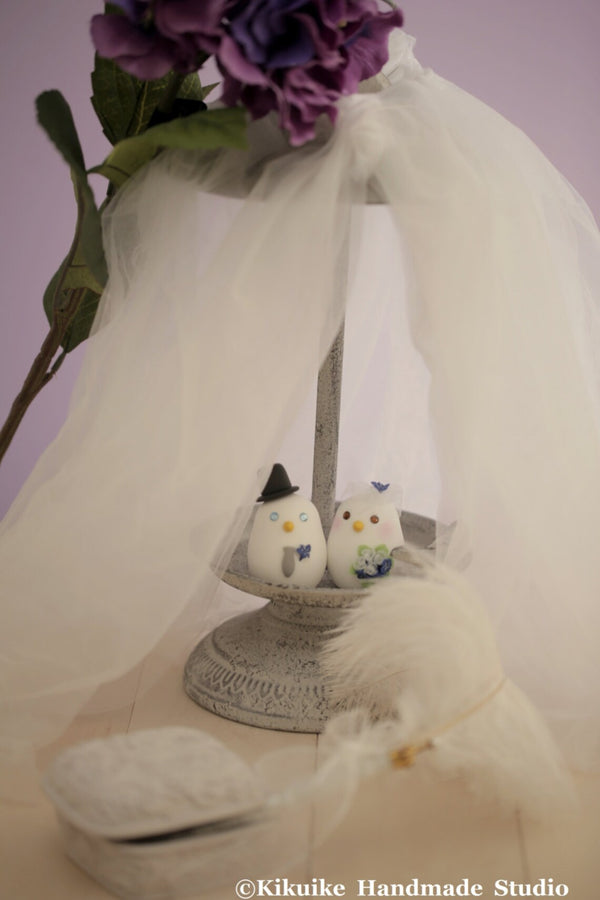 love birds Wedding Cake Topper