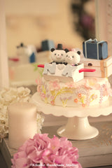 panda wedding cake topper