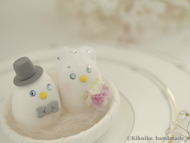 love birds Wedding Cake Topper