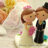 bride and groom Wedding Cake Topper